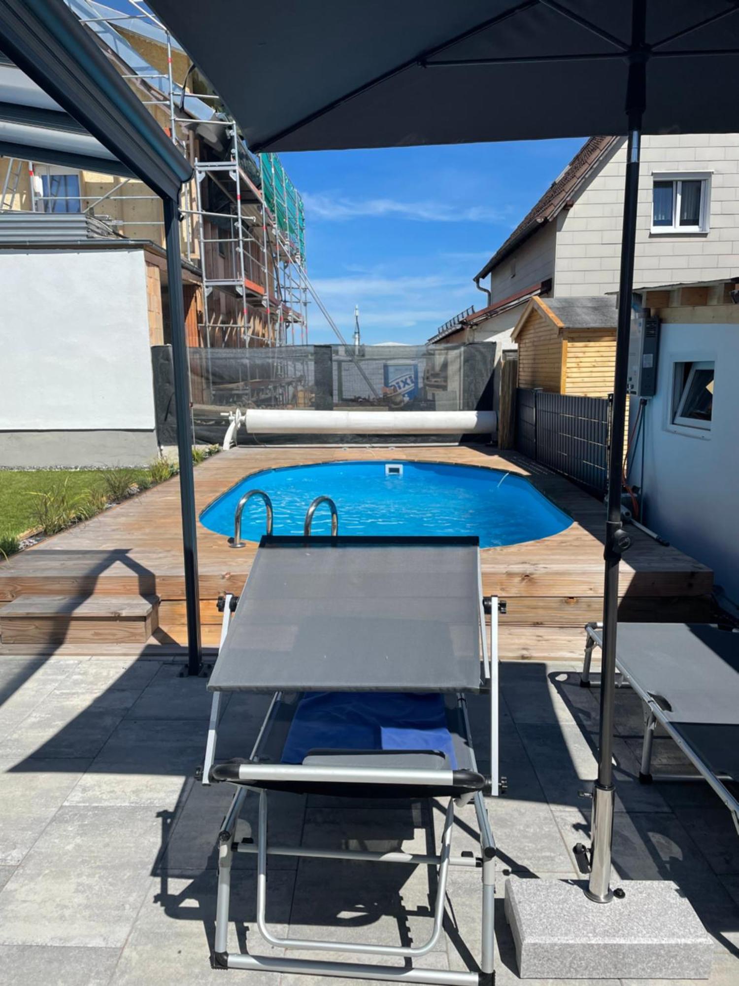 Modern House With Pool - 3 Bedrooms 2 Bathrooms Memmingen Exteriér fotografie